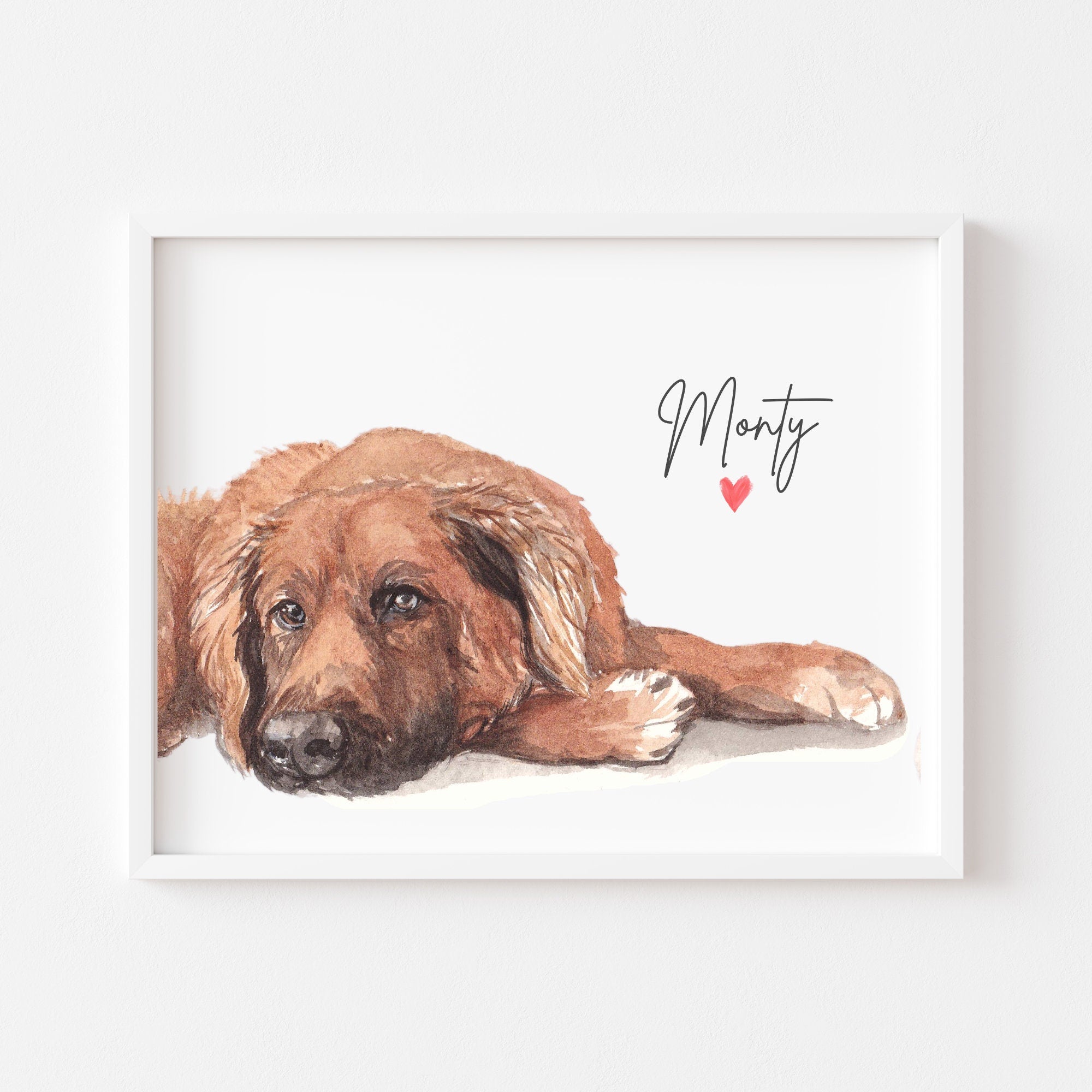 Pet best sale memorial painting